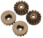 Kompletní sada ozubení do obou diferenciálů pro Across, bronzová
