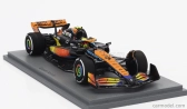 Spark-model Mclaren F1 Mcl60 Team Mclaren N 4 5th Abu Dhabi Gp 2023 Lando Norris 1:43 Orange Blue Black