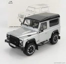 LCD model Land rover Defender 90 Works V8 70th Edition 2018 1:18 Silver