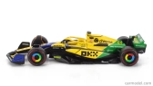 Bburago Mclaren F1  Mcl38 Team Mclaren N 81 2nd Monaco Gp (senna 30th Anniversary) 2024 Oscar Piastri 1:43 Žlutá Zelená Černá