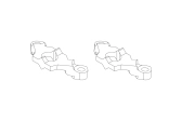 Turbo Racing vzpera riadenia C63 2 ks