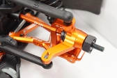 Hliníkové přední spodní ramena pro HPI RS4 SPORT3 Oranžové