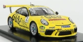 Spark-model Porsche 911 991 Gt3 Cup N 2 Champion Porsche Carrera Cup Scandinavia 2018 L.sundahl 1:43 Žltá