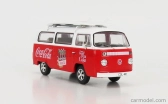 Corgi Volkswagen T1 Minibus Coca-cola With Surfboard 1961 1:43 Bílá Červená