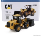 Dm-models Caterpillar Cat938 Ruspa Gommata - Scraper Tractor Wheel Loader 1:50 Žlutá Černá