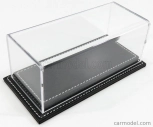 Atlantic Vetrina display box Molhouse Base In Pelle Nera - Leather Base Black - Lungh.lenght Cm 17 X Largh.width Cm 8 X Alt.height Cm 7 (altezza Interna 5.2 Cm ) 1:43 Plastový Displej