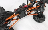 RC auto DF-4S Crawler XL 313mm Edition, červená