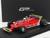 Gp-replicas Ferrari F1  312 T5 N 1 Monaco Gp 1980 (with Pilot Figure) Jody Scheckter 1:18 Red