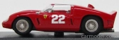 Art-model Ferrari Dino 246sp N 22 Test Le Mans 1961 Von Trips - Hill - Mairesse 1:43 Red