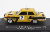 Cmr Opel Ascona 1.9 Sr N 2 Rally Acropolis 1975 W.rohrl - J.berger 1:43 Žlutá Černá