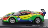 Edicola Ferrari 458 Italia Gt3 4.5l V8 Team Scuderia Corsa N 64 24h Daytona 2015 Andrea Bertolini - Francisco Longo - Daniel Serra - Marcos Gomes 1:43 Červená Zelená Modrá Žltá