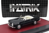 Matrix modely v mierke Alfa romeo 2600 Spider Cabriolet Open 1962 1:43 Tmavomodrá