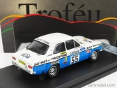 Trofeu Ford england Escort Mki N 55 Rally Rac 1974 J.taylor - J.chitty 1:43 Bílá Modrá