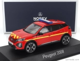 Norev Peugeot 2008 Pompiers 2024 1:43 Červená