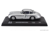 Edicola Mercedes benz 300sl 3.0l S6 Team Daimler-benz A.g. N 21 Winner 24h Le Mans 1952 Hermann Lang - Fritz Riess 1:43 Stříbrná Modrá