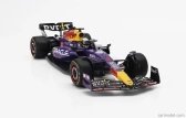 ROZBALENO - Bburago Red bull F1  Rb19 Team Oracle Red Bull Racing N 1 World Champion Winner Las Vegas Usa Gp 2023 Max Verstappen 1:18 Fialová Žlutá Červená