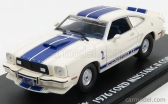Greenlight Ford usa Shelby Mustang Ii Cobra Ii 1976 - Charlieho anjeli (auto Jill Munroe) 1:43 bielo modrá
