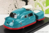 Autocult SIR Vival Usa 1958 1:43 Tyrkysová tmavočervená