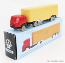 Officina-942 Fiat 682 T2 Truck Semirimorchio Furgonato 1955 1:76 Červená krémová