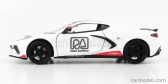 Greenlight Chevrolet Corvette C8 Official Pace Car Road America 2020 1:24 Bílá