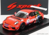 Spark-model Porsche 911 991 Gt3 Cup N 7 Porsche Carrera Cup 2020 M.paludo 1:43 Oranžová Černá