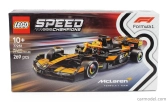 Lego Mclaren Lego Speed Champion - F1  Mcl38 Team Mclaren Season 2024 Lando Norris - 269 Pezzi - 269 Pcs Orange