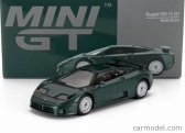 Mini-gt Bugatti Eb110 Gt Lhd 1995 1:64 Zelená