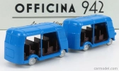 Officina-942 Fiat 1100 Elr Autotreno Visitatori Fiera Del Levante Carrozzeria Romanazzi 1953 1:76 Modrá