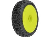 Kolesá Pro-Line 1:24, pneumatiky Electron 2.0, žltý disk, H7 (4): Micro-B