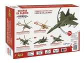 Zvezda Sukoi Su-30sm Flanker H Aircraft - Caccia Bombardiere - Russian Air Superiority Fighter - Airplane 1:144 /