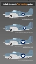 Model Kit lietadlo 12355 - USN F4F-4 Wildcat "Battle of Midway" (1:48)