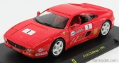Edicola Ferrari F355 Challenge N 1 1995 - Con Vetrina - S vitrínou 1:24 červená