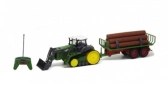 RC pásový traktor s prívesom