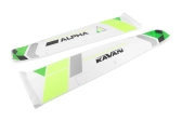 Alpha 1500 V2 krídla - zelená