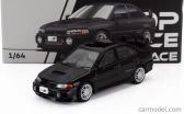 Pop-race-limited Mitsubishi Lancer Evolution Iv 1997 1:64 čierna