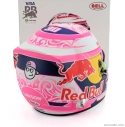 Mini helmet Bell helmet Casco Helmet F1 Liam Lawson Team Visa Cash App Racing Bulls N 30 Season 2025 1:2 Růžová Bílá Modrá