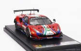 Looksmart Ferrari 488 Gt3 Evo Team Af Corse N 52 24h Spa 2023 Andrea Bertolini - Louis Machiels - Jef Machiels - Lilou Wadoux 1:43 Red
