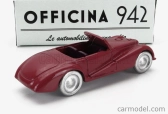 Officina-942 Fiat 2800 Spider Bertone 1943 1:76 Red