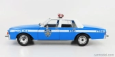 Greenlight Chevrolet Caprice Police New York City Departiment 1990 1:18 Svetlomodrá Biela