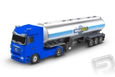 RC kamion cisterna Mercedes Benz - modrá
