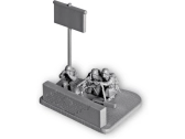 Zvezda figúrky Ger. Machine-gun with Crew (Winter Uniform) (1:72)