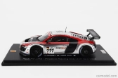 Spark-model Audi R8 Lms Team Phoenix Racing N 111 24h Spa 2009 Henri Moser - Marcel Fassler - Alex Margaritis - Marc Basseng 1:43 Silver Red