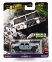Mattel hot wheels Hummer H1 Pick-up 1992 1:64 Modrá Šedá