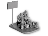 Zvezda figúrky – nemecká pechota (zimná uniforma) (1:72)