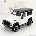 Lcd-model Land rover Defender 90 Works V8 70th Edition 2018 1:18 Bílá