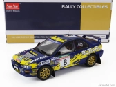 Sun-star Subaru Impreza 555 N 8 Rally Nový Zéland 1997 Peter Bourne - Craig Vincent 1:18 Modro-žltá