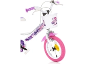 DINO Bikes - Dětské kolo 12" Fairy bílé
