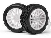 Predné pneumatiky lepené (2ks) (Strada EVO XB)