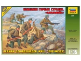 Zvezda figúrky – nemeckí Gebirgsjäger – reedícia (1:35)