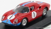 Najlepší model Ferrari 250lm Coupe N 1 Kyalami 1964 Piper - Maggs 1:43 Red Light Blue